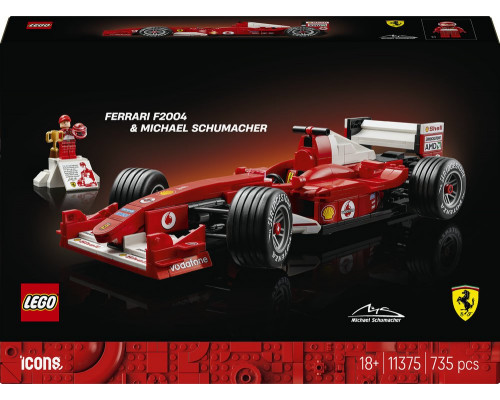 LEGO Icons Ferrari F2004 & Michael Schumacher (11375)