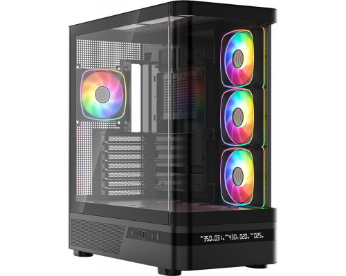 Modecom Volcano AQ200 ARGB black (MC-A-AQ200-4FA-B)