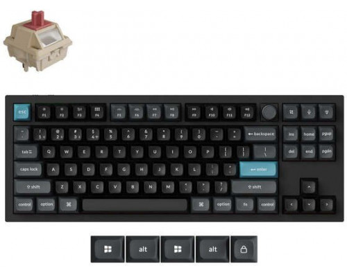 Keychron Belaidė klaviatūra Q3 ULTRA/Juodas Q3U-M1 KEYCHRON