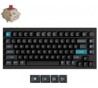 Keychron Belaidė klaviatūra Q1 ULTRA/Juodas Q1U-M1 KEYCHRON
