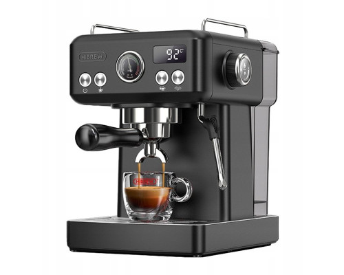 HiBREW Kolbowy ekspres ciśnienowy z regulacją temperatury HiBREW H10A (czarny)