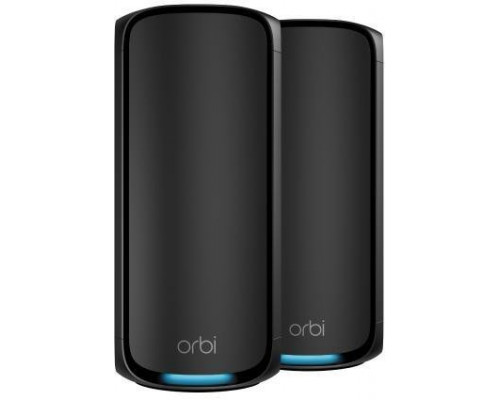 NETGEAR NETGEAR Orbi 970 Series Quad-Band WiFi 7, 2-Pack Quad-band (2.4 GHz / 5 GHz-1 / 5 GHz-2 / 6 GHz) Wi-Fi 6 (802.11ax) Czarny 3 Wewnętrzny