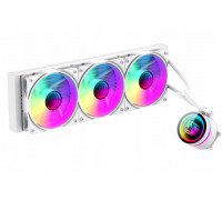 GameMax GameMax ICEBURG 360 INFINITY WH system chłodzenia komputerów Procesor Chłodnica cieczy all-in-one 12 cm Biały 1 szt.
