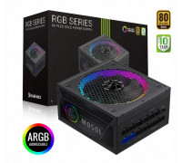 GameMax Gamemax Power Supply, 80 PLUS, Gold | RGB 1050G | 1050 W