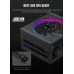GameMax Gamemax Power Supply, 80 PLUS, Gold | RGB 1050G | 1050 W