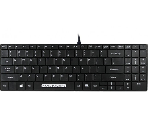 Man&Machine It's Cool Keyboard niskoprofilowa klawiatura (czarna)