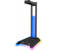 Speedlink EXCELLO NX RGB Headset Stand, USB 2.0 Hub, black