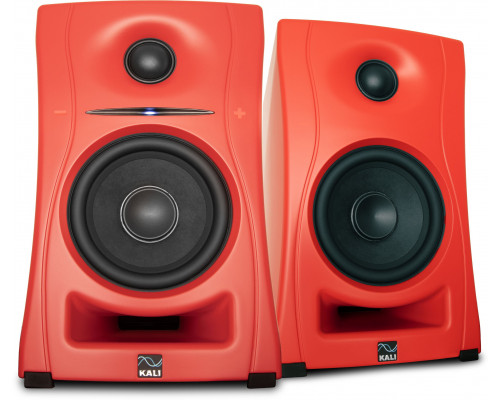 Audio-Technica KALI AUDIO LP-UNF-R - Para monitorów odsłuchowych z Bluetooth. Głośniki multimedialne, czerwone.