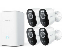 Reolink Reolink Home Hub + 4x Argus 3 Ultra 4K | 8MP | Battery | IP65