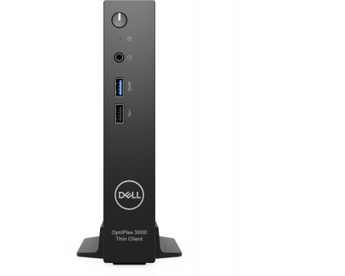 Komputer Dell Dell OptiPlex 3000 Thin Client - Thin Client - DTS - 1 x Pentium Silver N6005 / 2 GHz - RAM 8 GB - SSD 256 GB - NVMe, Class 35 - UHD Graphics - 1GbE, Bluetooth, Wi-Fi 6E - WLAN: Bluetooth, 802.11a/b/g/n/ac/ax (Wi-Fi 6E) - 11 IoT Enterprise 2