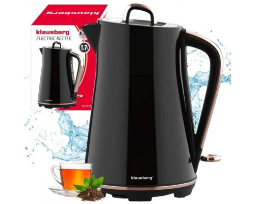 Klausberg CZAJNIK ELEKTRYCZNY 1,7L KLAUSBERG KB-9015 CZARNY