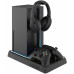 Multifunctionala station FIXED pro Xbox Series X a S with  wentylacją i łaforwaniem dla dwóch controller|ów Xbox, cwith arny