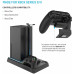 Multifunctionala station FIXED pro Xbox Series X a S with  wentylacją i łaforwaniem dla dwóch controller|ów Xbox, cwith arny