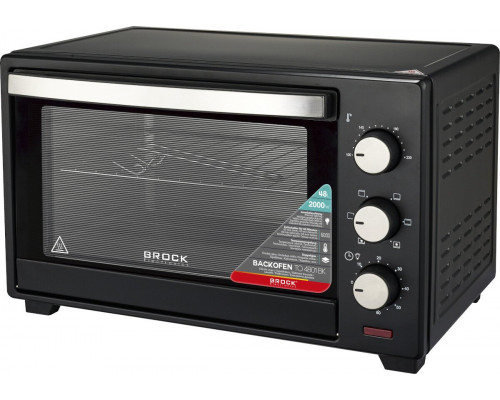 Brock Piekarnik z konwekcją BROCK TO 4801 BK 48L 2000W TO 4801 BK (4752131002250)