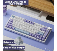 Ajazz mechaniczna przewodowa Ajazz AK820 Sea Salt Switch White USB-C