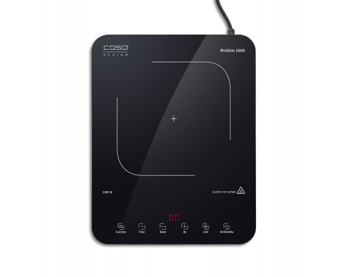 Caso Caso ProSlim 2000 2236 Mobile single  hob, Glass, Sensor-touch, Black