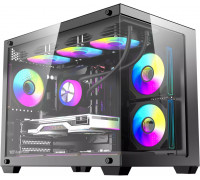 DarkFlash B275 PRO black + 6 Fans