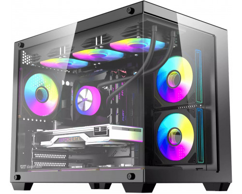 DarkFlash B275 PRO black + 6 Fans