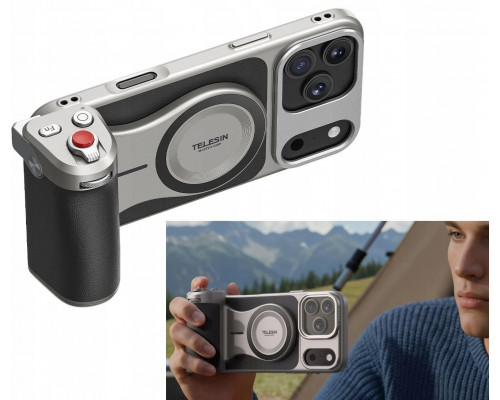 Telesin Uchwyt Grip 3200mah Pilot Magsafe Do Iphone 17 Pro / Telesin Master / P5-mcs-10-tip