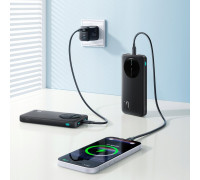 Joyroom Joyroom JR-PBF12 Pro 22,5W 10000mAh  wyświetlaczem cyfrowym 2x USB-A 1x USB-C - Black