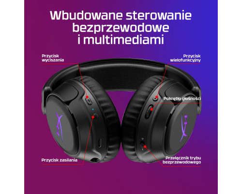 HyperX HyperX Cloud Flight 2 - Wireless Gaming Headset (Black)