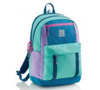 MIQUELRIUS Miquelrius Rucksack Triple Amsterdam Recyklingowy 28l 3 przegródkach fioletowy