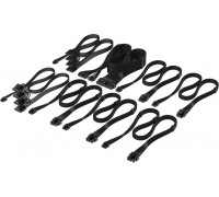Corsair Zestaw kabli Type 4 DC Cable Pro Kit indywidualnie owinięty - czarny