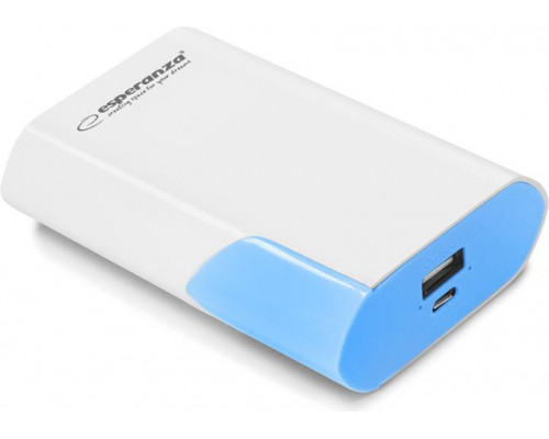 Esperanza Boson 6000mAh Biało-Blue