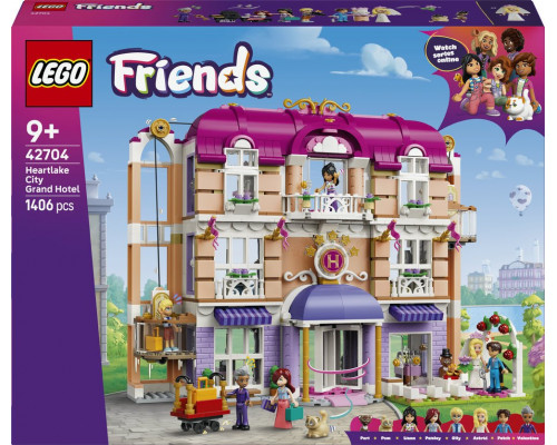 LEGO Friends Grand Hotel in the city Heartlake (42704)
