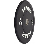 HMS Plate Olympic BBR5 Bumper 5 kg black (17-61-015)