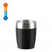 Emsa Thermal mug TRAVEL CUP black 0,2L Emsa Thermal mug TRAVEL CUP black 0,2L