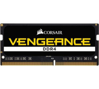 Corsair Vengeance, SODIMM, DDR4, 16 GB, 2666 MHz, CL18 (CMSX16GX4M1A2666C18)