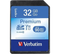 SD  Verbatim Premium SDHC 32 GB Class 10 UHS-I/U1 V10 (43963)