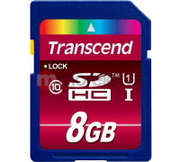 SD  Transcend Ultimate SDHC 8 GB Class 10 UHS-I  (TS8GSDHC10U1)