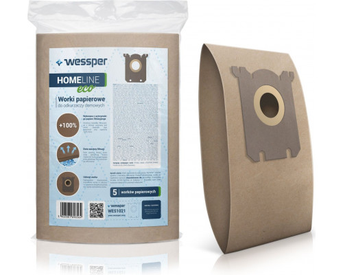 Wessper do Philips, AEG, Electrolux, S-Bag - paper 5 pcs.