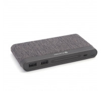 Platinet Fabric Braided 10000mAh Graphite