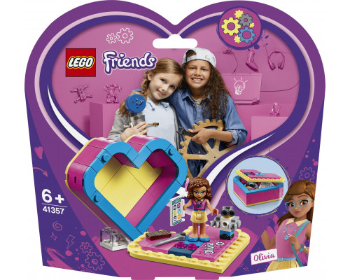 LEGO Friends Pudełko w kształcie serca Olivii (41357)