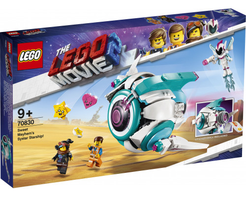 LEGO Movie 2 Gwiezdny statek Słodkiej Zadymy (70830)