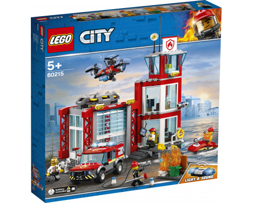 LEGO City Remiza strażacka (60215)