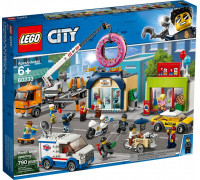 LEGO City Otwarcie sklepu z pączkami (60233)