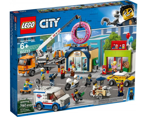 LEGO City Otwarcie sklepu z pączkami (60233)