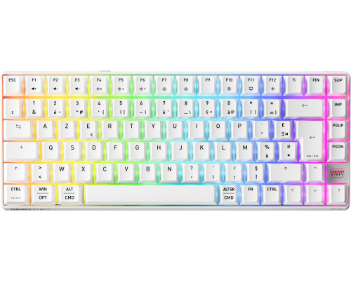 Cherry XTRFY K33 Compact Wireless AZERTY Francuski Biały (G8D-24030PAAFR-0)
