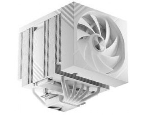 TRYX TURRIS T620 Dual-Tower z 5-calowym wyświetlaczem - 120mm, biały