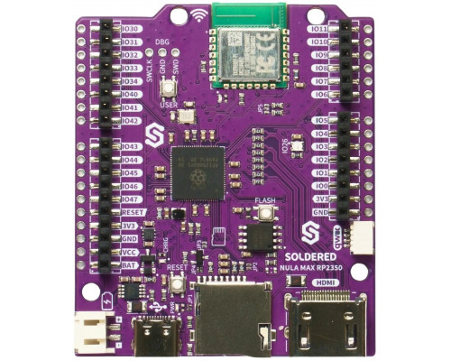 Colorovo NULA Max RP2350 - płytka rozwojowa w formacie Arduino - bez złączy - Soldered 333351}