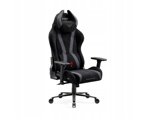 Diablo Chairs X-Horn 2.0 Normal Size Burned Black