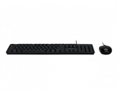 Acer Acer Combo 100, AKW900 + AMW920 | Keyboard and Mouse Set | Wired | Mouse included | US International | Black | Retail Pack