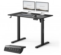 Gaming galds SENSE7 NOJO LIGHT Black 100 cm x 60 cm