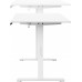 Gaming galds SENSE7 NOJO LIGHT White 160 cm x 80 cm