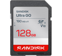 SD  SanDisk Ultra GO SDXC 128 GB Class 10 UHS-I V10 (SDSDUGN-128G-GN6IN)