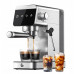 Amzchef Ekspres do kawy kolbowy AMZCHEF CE-AZ-EM1501-SV (Silver)